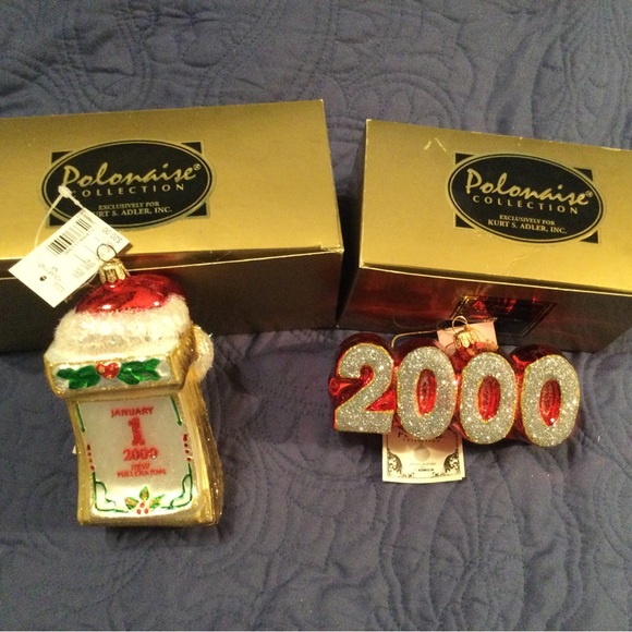 Collectible Millenium Polonaise Glass Ornaments - Picture 5 of 5
